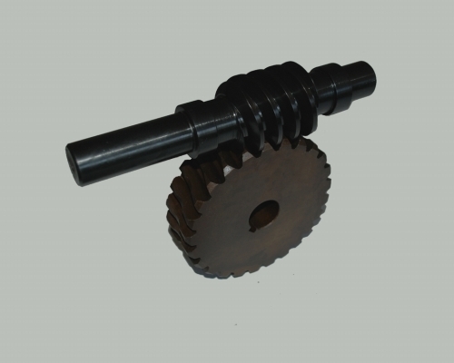 蝸輪，蝸桿副