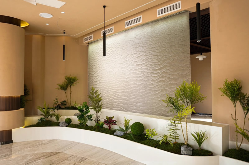 大廳金屬網(wǎng)水幕