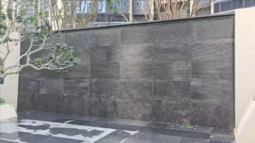 小區(qū)流水墻景觀